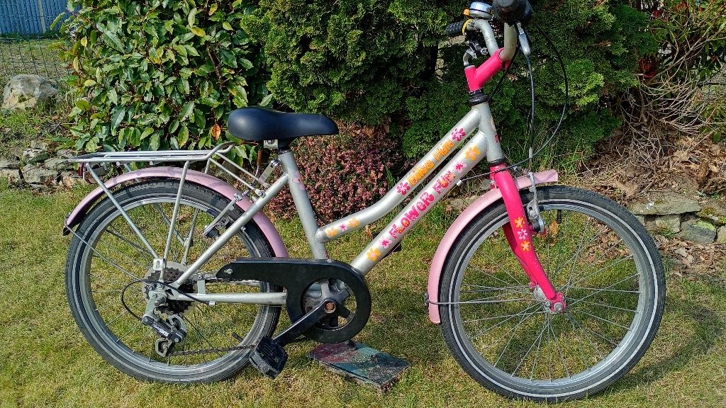 A vendre vélo fille de 6 à 12 ans, Autre, 20 pouces, Enlèvement, Utilisé