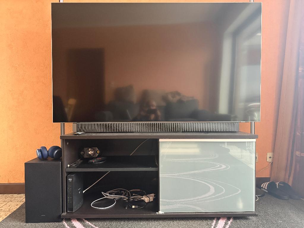 Télévision Samsung 65 pouces Qoled, Ophalen, QLED, Nieuw, 120 Hz