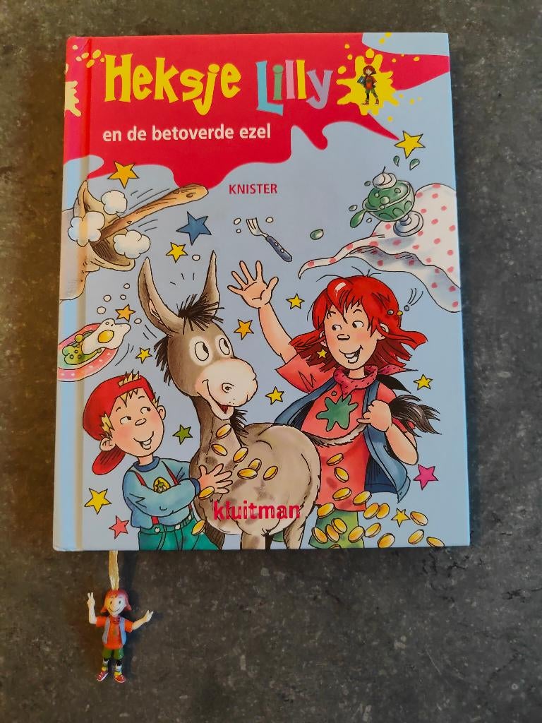 Boek Heksje Lilly en de betoverende ezel, Ophalen of Verzenden, Zo goed als nieuw, KNISTER, Fictie algemeen