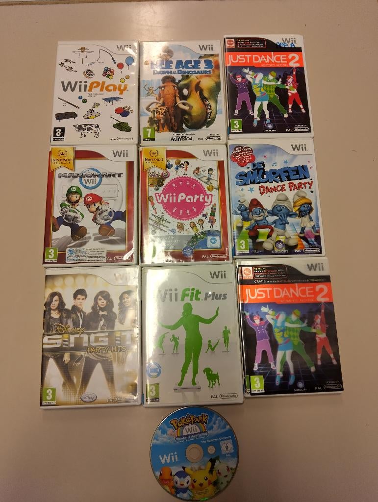 Wii games, Games en Spelcomputers, Games | Nintendo Wii, Ophalen, Online, Gebruikt, Overige genres