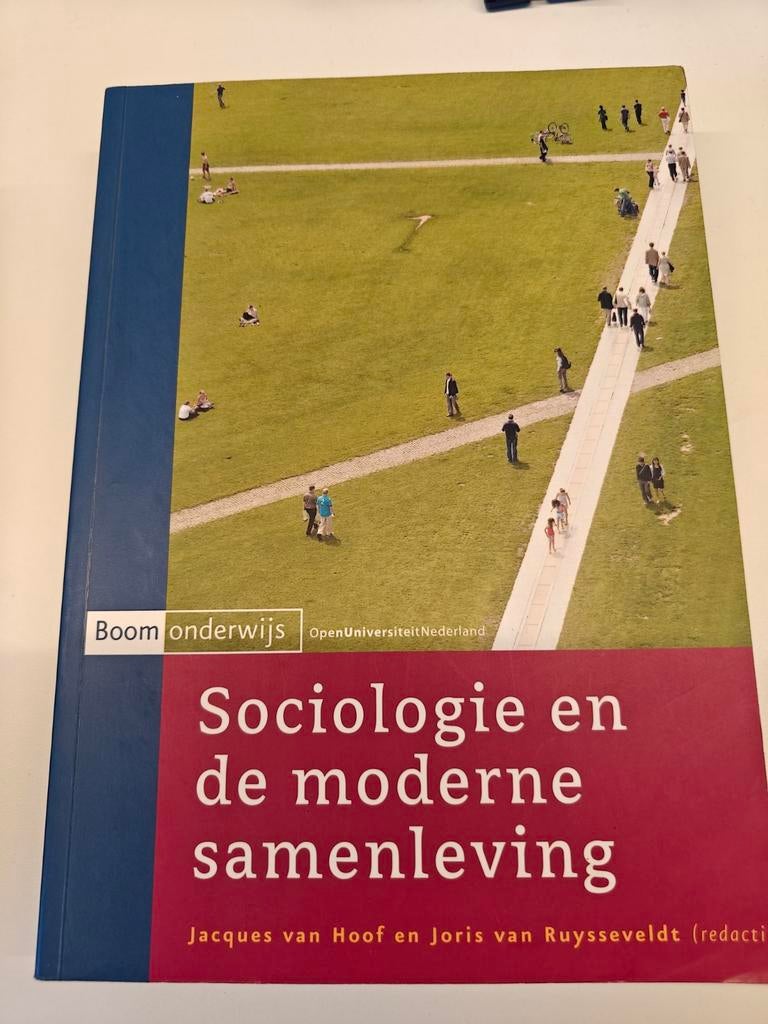 Sociologie en de moderne samenleving, Boeken, Wetenschap, Ophalen