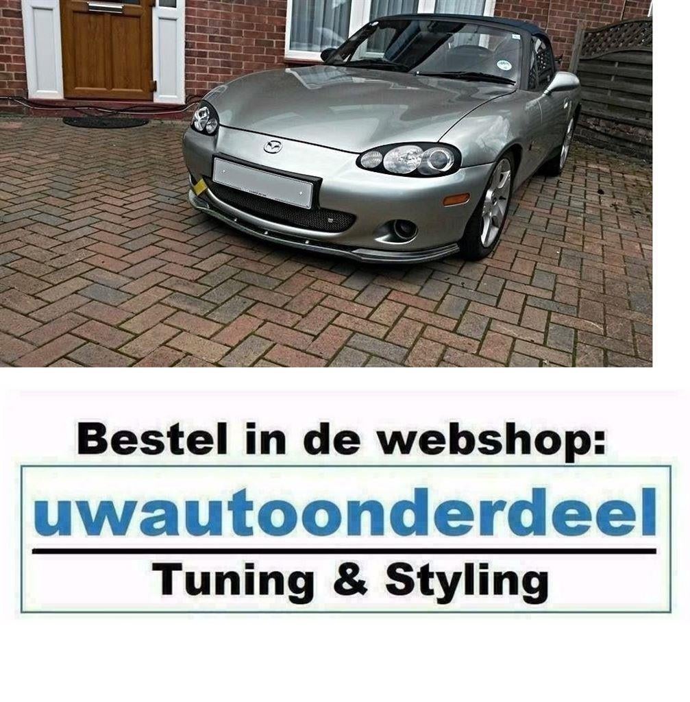 Maxton Design Spoiler Lip Splitter Voor Mazda MX5 NB Facelif, Auto diversen, Tuning en Styling, Verzenden
