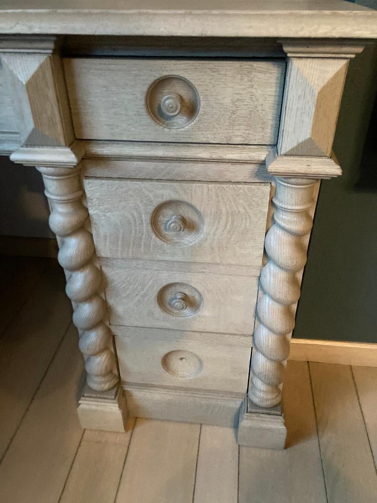 antieke bureau, Ophalen