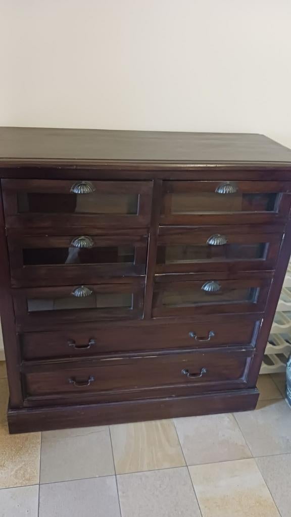 Schuiven kast / opbergkast, Ophalen