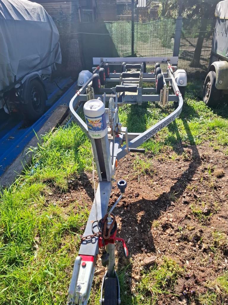 Boot trailer 750 kg, Watersport en Boten, Boottrailers, Ophalen