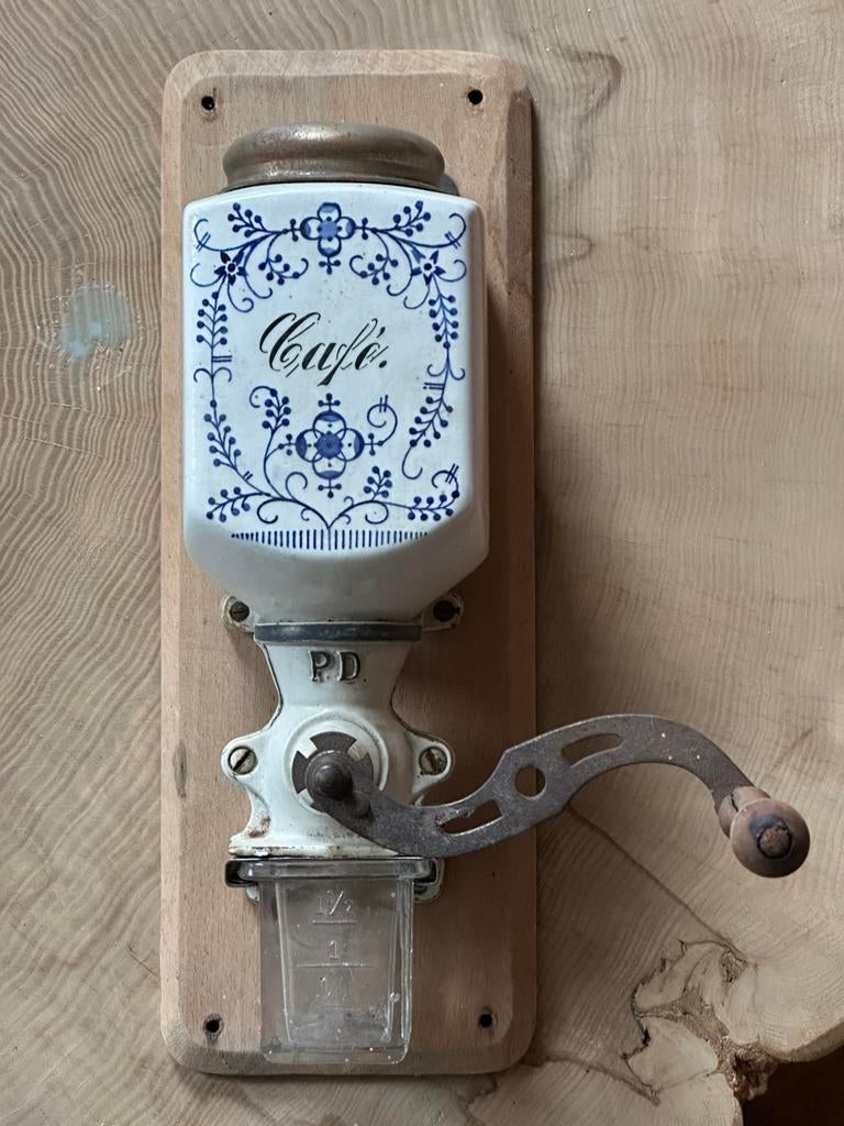 Moulin a café - vintage - fonctionel et complet, Enlèvement