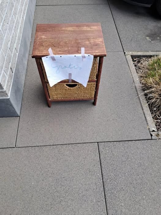 gratis kastje, op te halen in Denderleeuw, Huis en Inrichting, Ophalen, Gebruikt