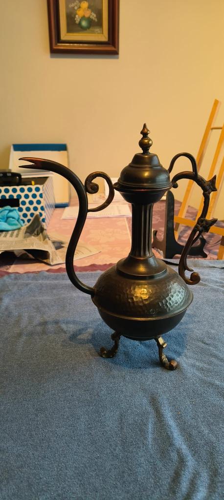 Vintage koperen kruik (35cm hoog), Ophalen, Koper