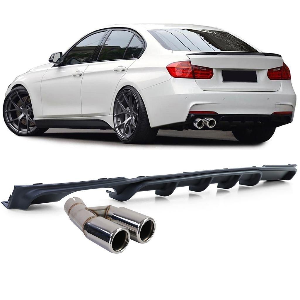 Diffuser Mat Uitlaat Passend Voor Bmw 3 serie F30 F31 M Pack, Autos : Divers, Tuning & Styling, Envoi