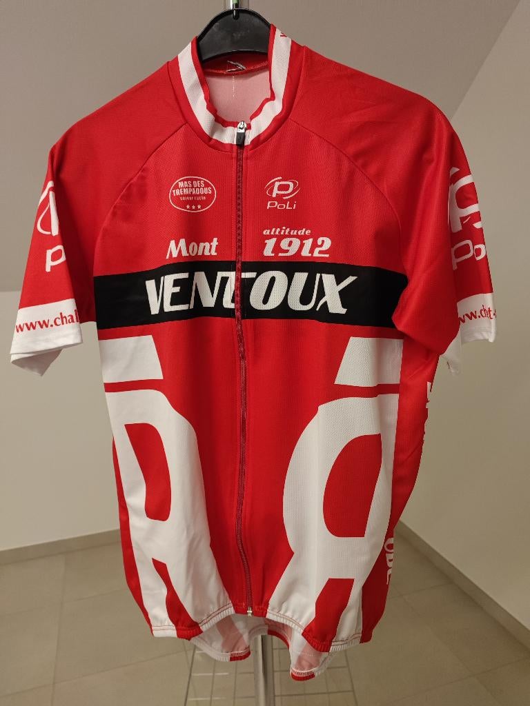 Fietstrui Mont Ventoux maat XL en handschoenen maat L, Fietsen en Brommers, Ophalen, Heren, Zo goed als nieuw, Handschoenen