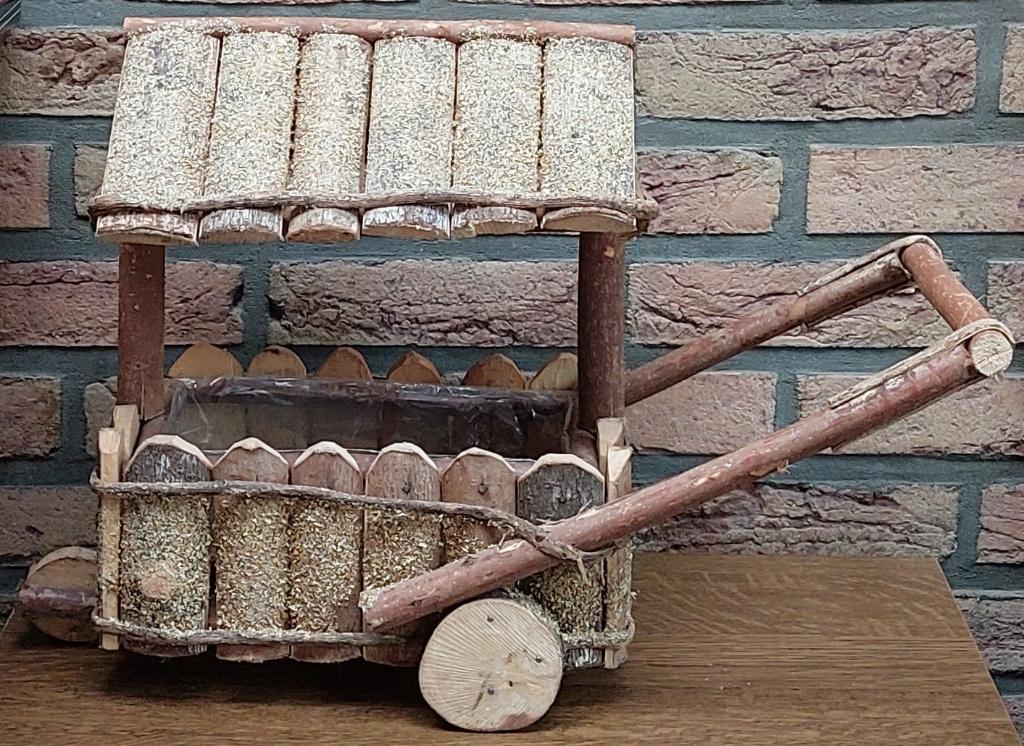 Boîte à fleurs - Bois - Intérieur recouvert de plastique, Jardin & Terrasse, Bacs à fleurs & Jardinières, Comme neuf, Bois, Intérieur