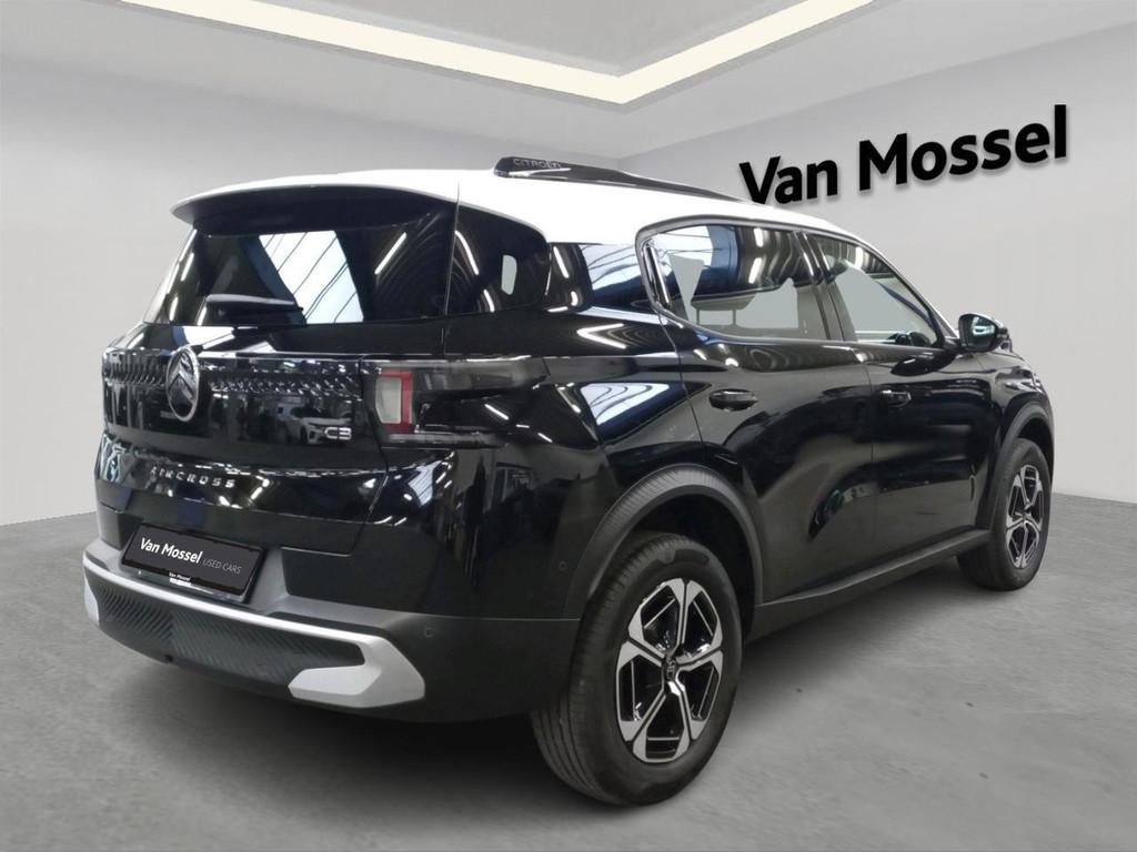 Citroën C3 Aircross Hybrid Automatic MAX, Auto's, Citroën, Stof, 136 pk, Zwart, Bedrijf