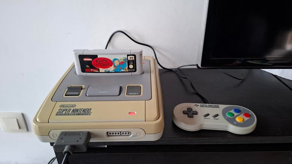 Super Nintendo in goede staat met controller en game, Games en Spelcomputers, Spelcomputers | Nintendo Super NES, Ophalen of Verzenden