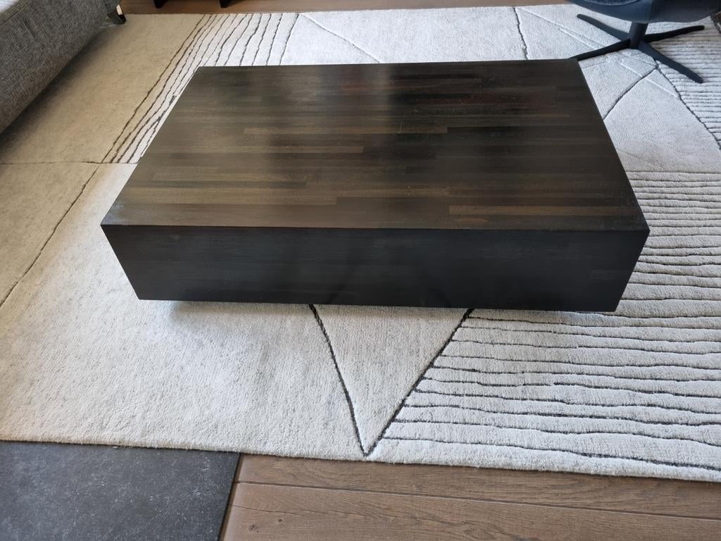 Salontafel design Henk Vos, Huis en Inrichting, Ophalen, Gebruikt, Teakhout