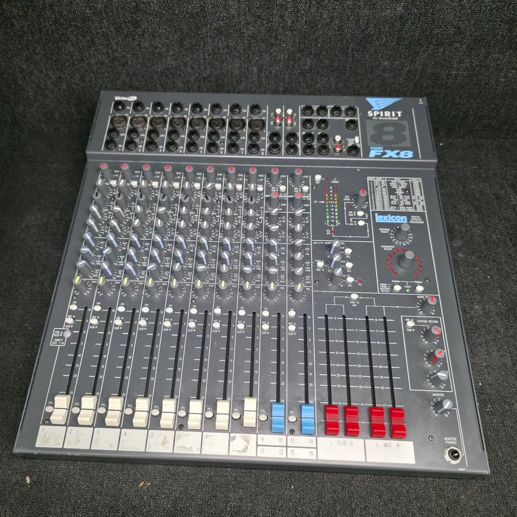 SOUNDCRAFT   FX8   mixer met lexicon effecten processor, Audio, Tv en Foto, Professionele apparaten, Ophalen of Verzenden
