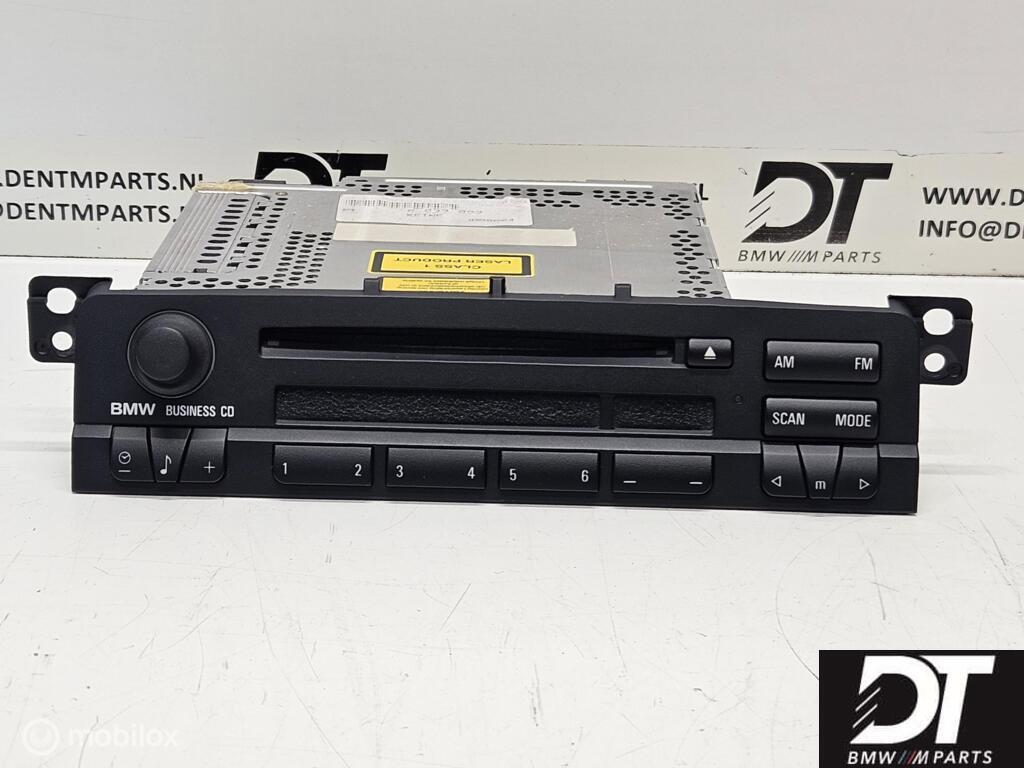 Autoradio CD BMW 3-serie E46 ('98-'05) 65106927902, Gebruikt, Ophalen of Verzenden, BMW, BMW
