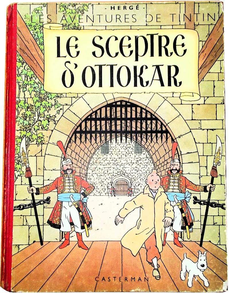Tintin - Le Sceptre d'Ottokar, Une BD, Enlèvement ou Envoi, Utilisé, Hergé