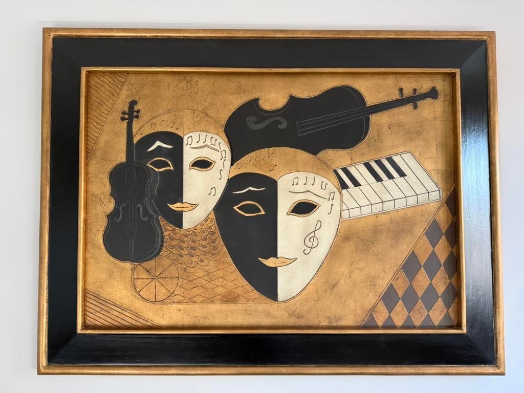 Moderne schilderij, Ophalen