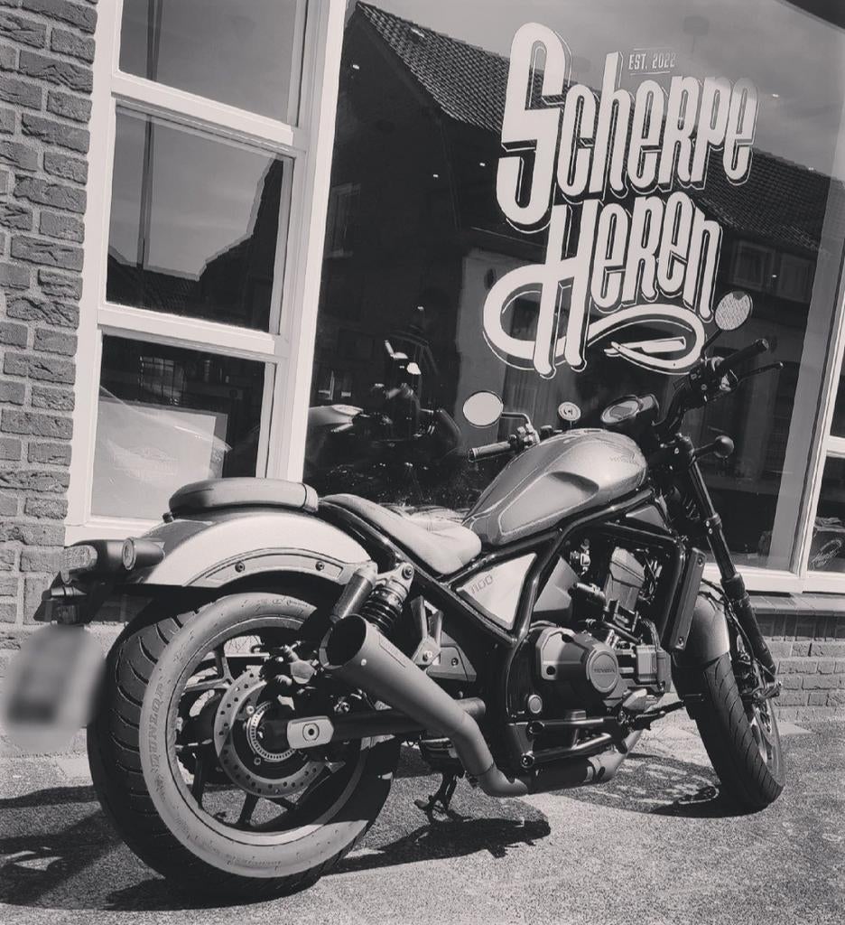 Honda Rebel 1100 dct 2023 met veel  accesoires, Motoren, 4 cilinders, Chopper, Particulier, Handvatverwarming