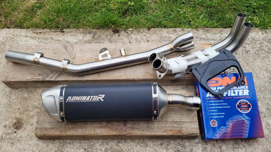 Ligne échappement Dominator neuve /  CF moto 450 mt, Motos, Pièces | Yamaha, Enlèvement ou Envoi