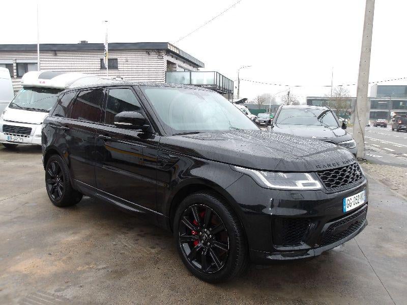 LAND ROVER RANGE ROVER SPORT P400E HYBRIDE B 06-22, Auto's, Automaat, Zwart, Bedrijf, Hybride Elektrisch/Benzine
