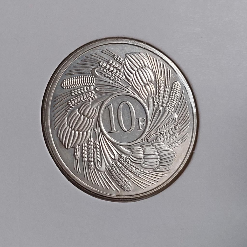 Piece de monnaie / Burundi / 10 Francs / 2011, Timbres & Monnaies, Enlèvement ou Envoi, Burundi, Monnaie en vrac