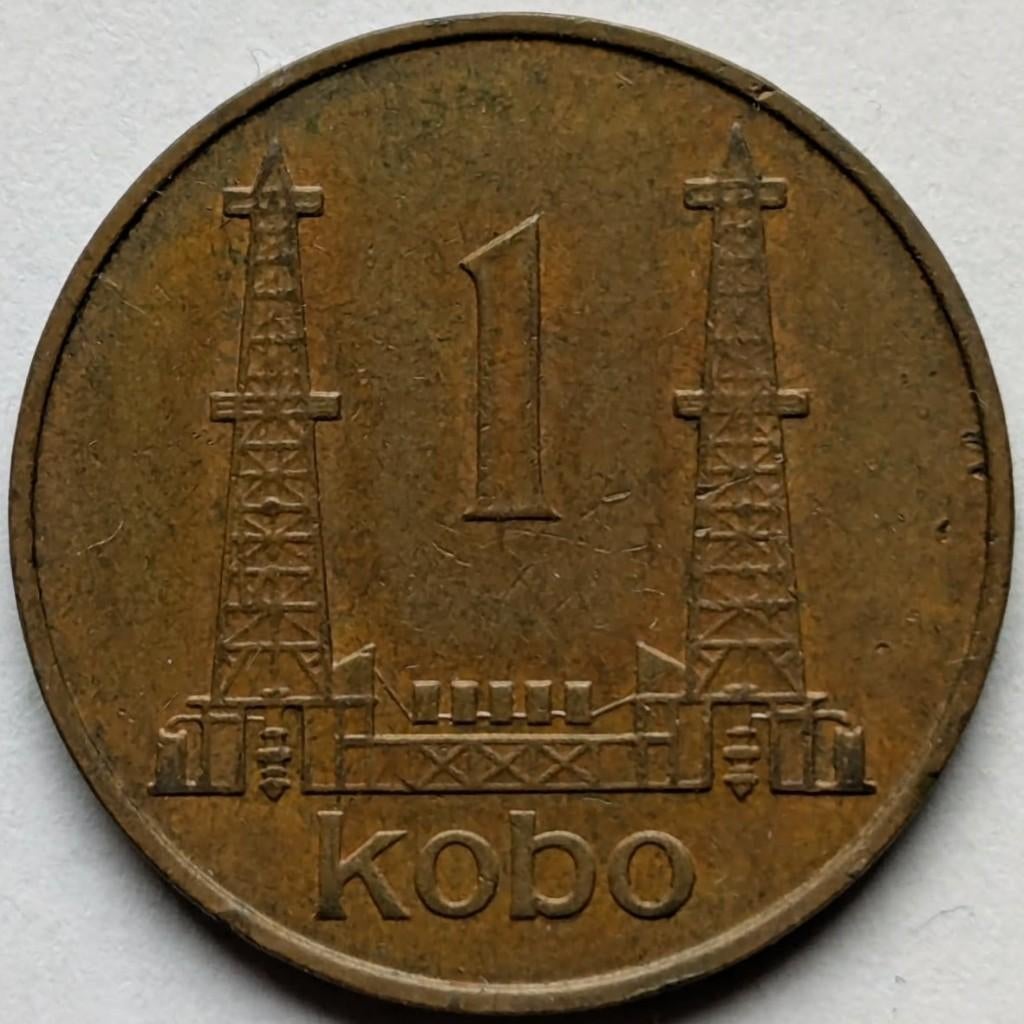 Nigeria - 1 kobo - 1973, Postzegels en Munten, Ophalen, Nigeria, Losse munt