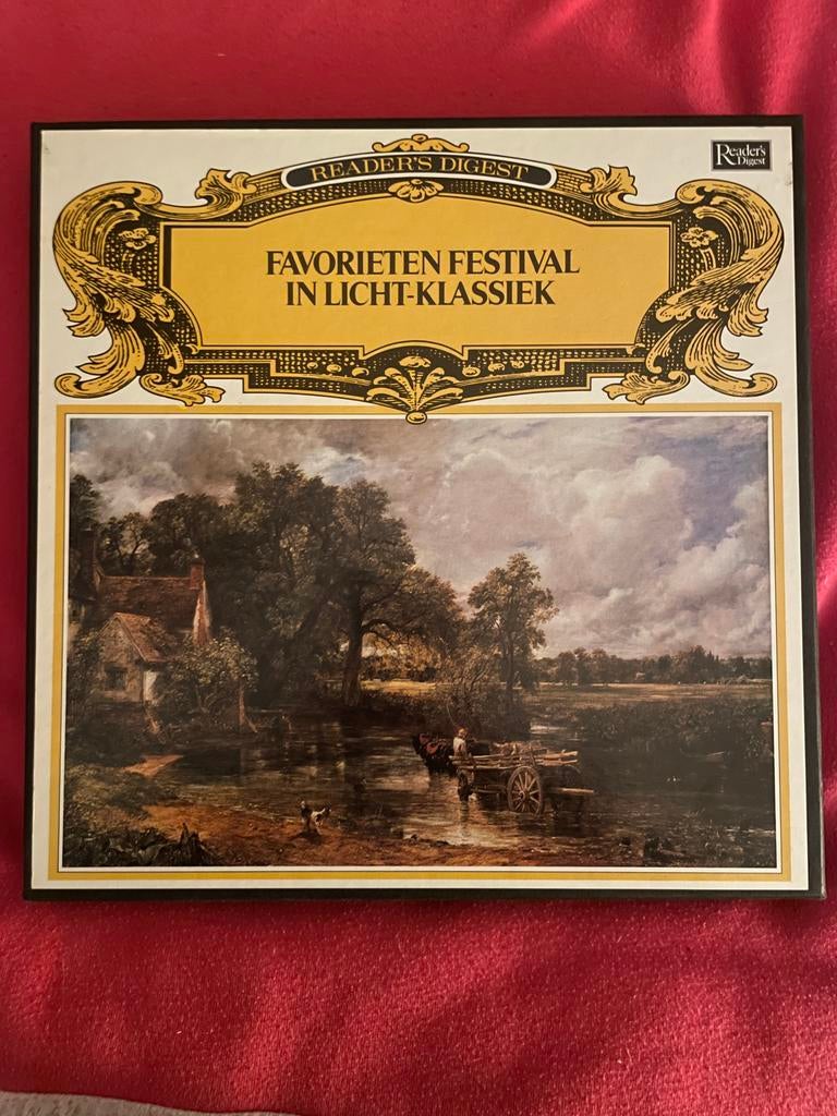 Vintage vinyl box – Favorieten Festival in Licht-Klassiek, CD & DVD, Enlèvement, Comme neuf