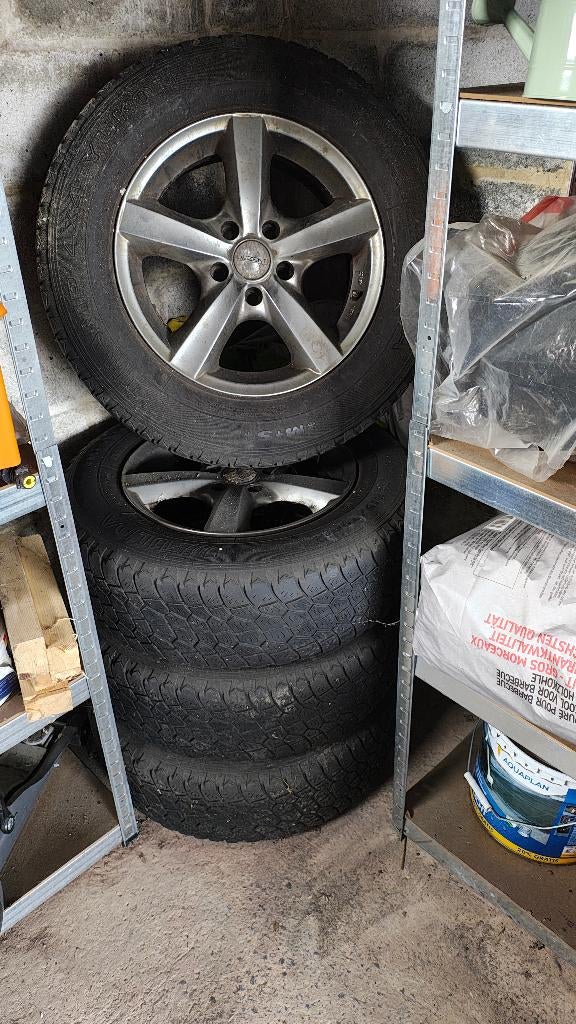 Vends 4 jantes 5 trous, Autos : Pièces & Accessoires, Pneus & Jantes, Enlèvement, Utilisé, Jante(s)