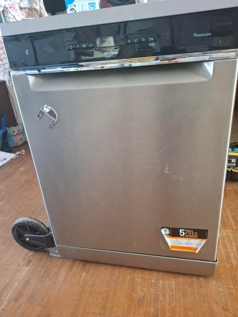 lave-vaisselle Whirlpool, Enlèvement, Autoportant, Programme court
