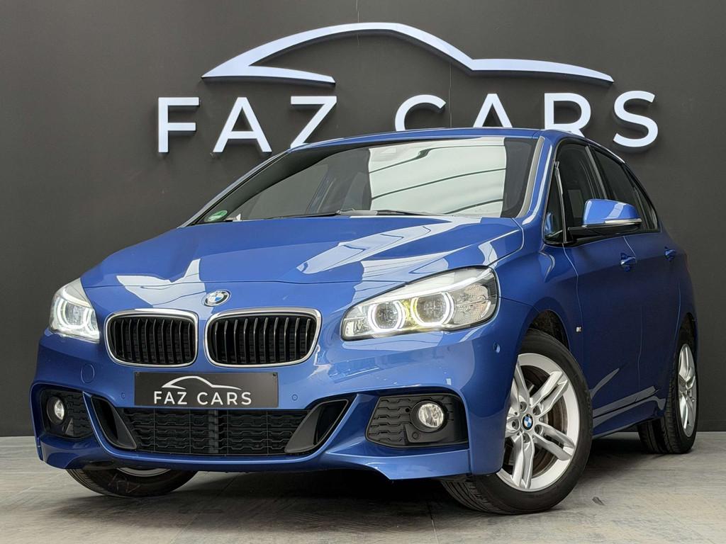 BMW 2 Serie 220 Active Tourer 220i * 1ER PROP + PACK M + GAR, Auto's, BMW, 1998 cc, Gebruikt, 4 cilinders, Blauw
