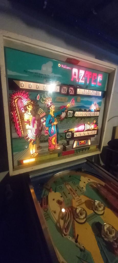 Flipper Aztec Williams 1976, Collections, Machines | Flipper (jeu), Mécanique, Flipper (jeu), Williams, Enlèvement