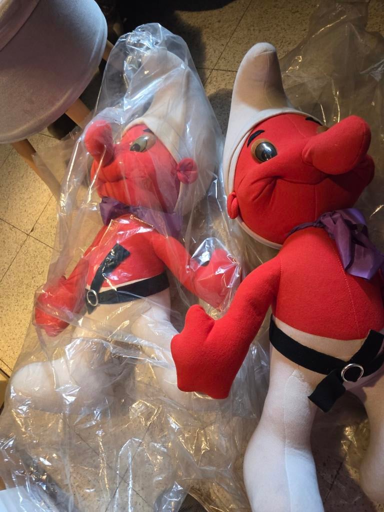 Smurfen vintage, Ophalen