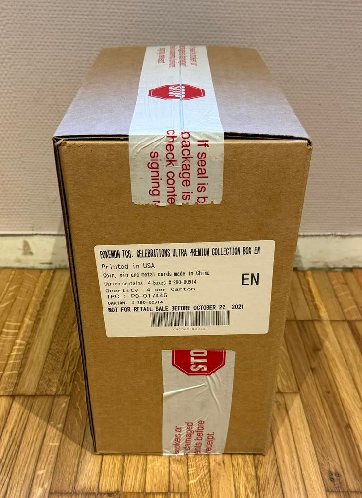 Celebrations Ultra-Premium Collection Case Sealed, Ophalen of Verzenden, Nieuw