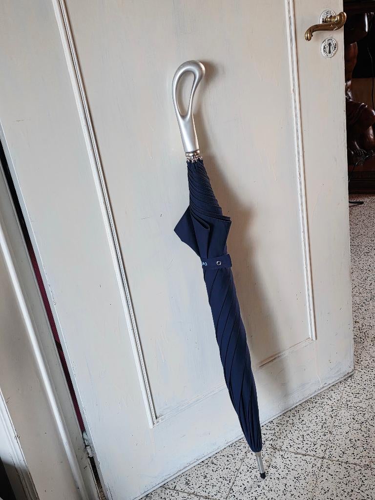 Panerai grote paraplu, Ophalen, Gebruikt, Blauw