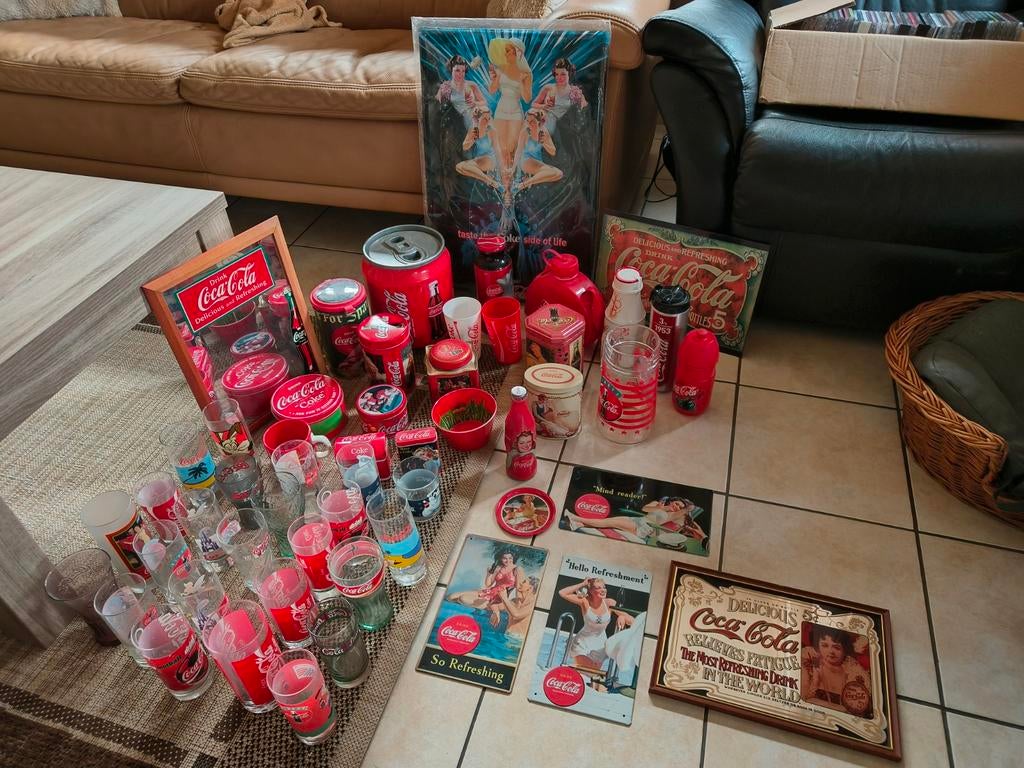 Coca cola verzameling, Verzamelen, Ophalen