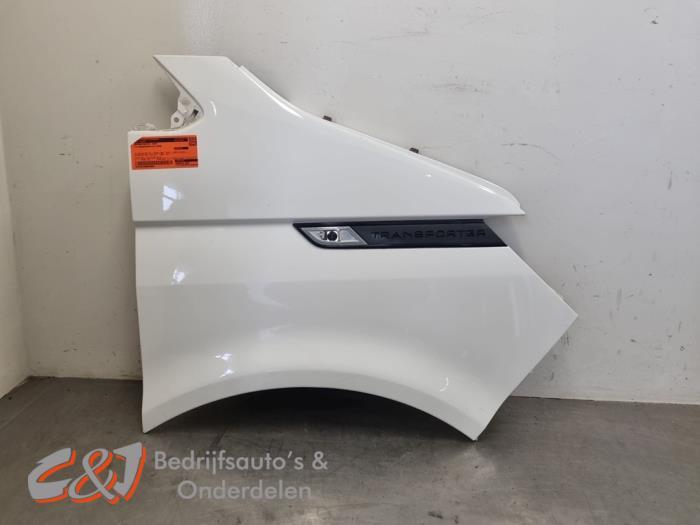 Scherm rechts-voor van een Volkswagen Transporter (LB9A), Auto-onderdelen, Gebruikt, -, Volkswagen, -