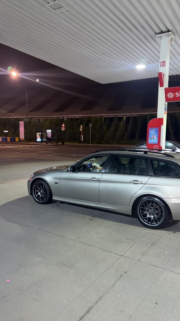 Bmw serie 318i, Auto's, Achterwielaandrijving, Zwart, Leder en Stof, 95 kW