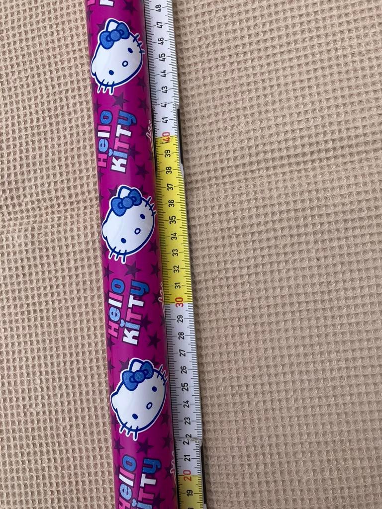 Papier de couverture Hello Kitty /violet rose/Papier cadeau, Divers, Papier cadeau, Enlèvement ou Envoi, Neuf