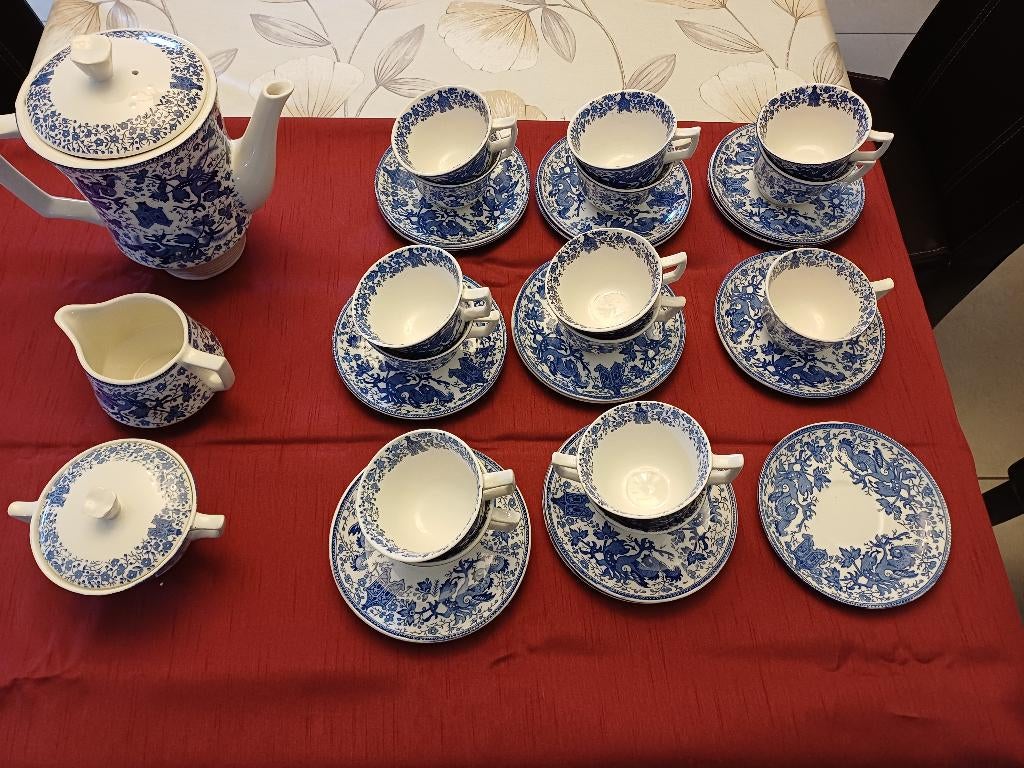 service café Dragon BOCH + 3 assiettes plates gratuites, Enlèvement