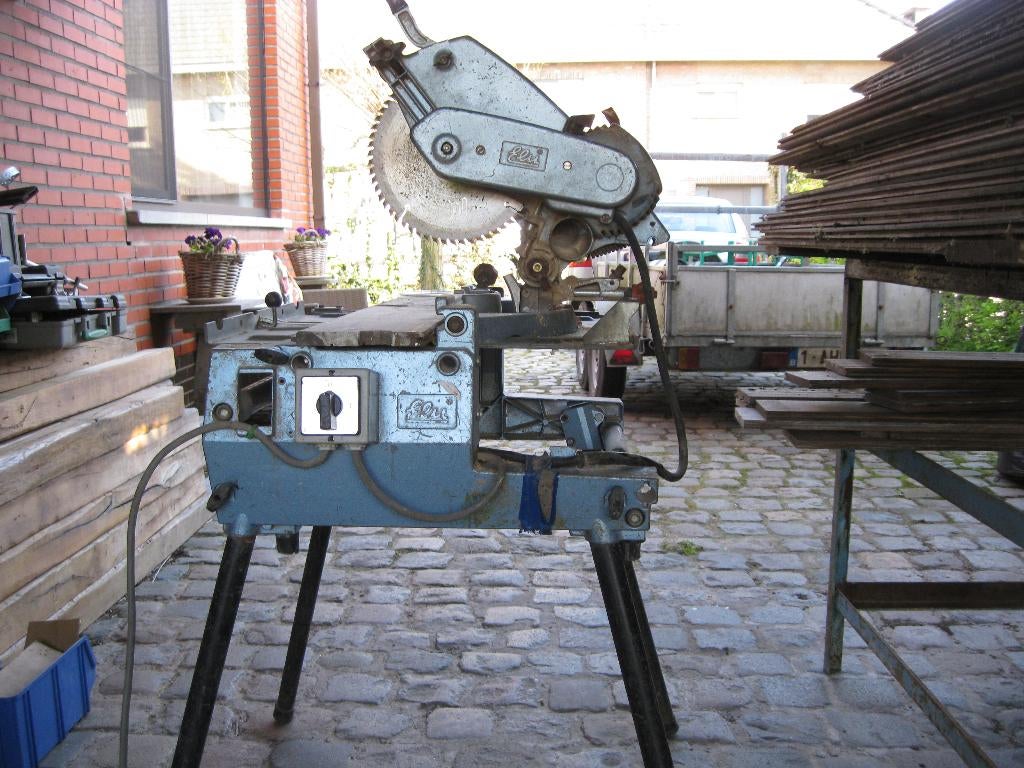 Afkortzaag Elu, Doe-het-zelf en Bouw, Gereedschap | Zaagmachines, Ophalen, Gebruikt, Afkortzaag, Elu