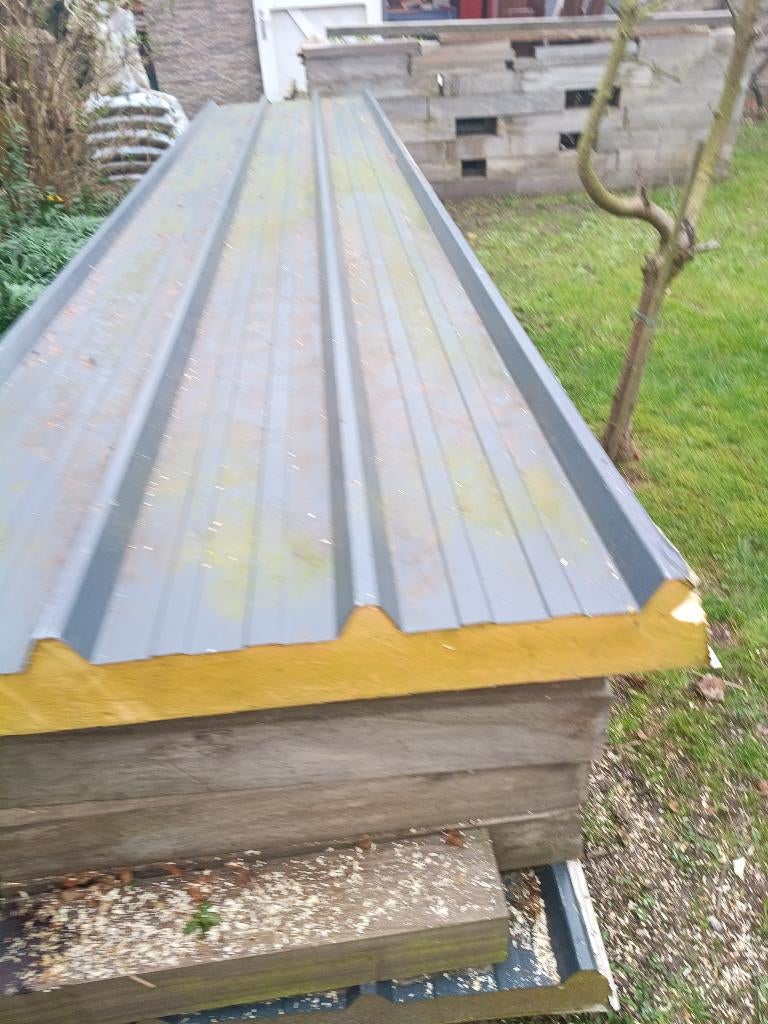 Ide dakplaten, Ophalen, Overige typen, Metaal, Grijs