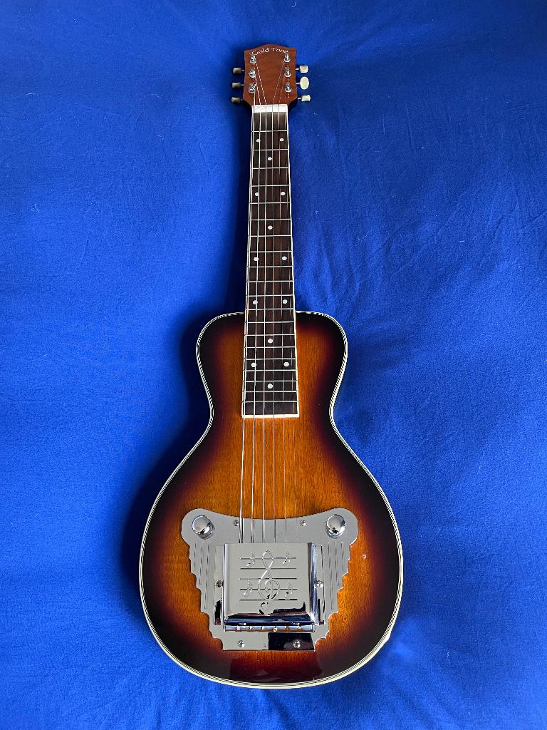 Goldtone LS-6 lap steel, Muziek en Instrumenten, Snaarinstrumenten | Gitaren | Elektrisch, Gebruikt, Solid body, Overige merken