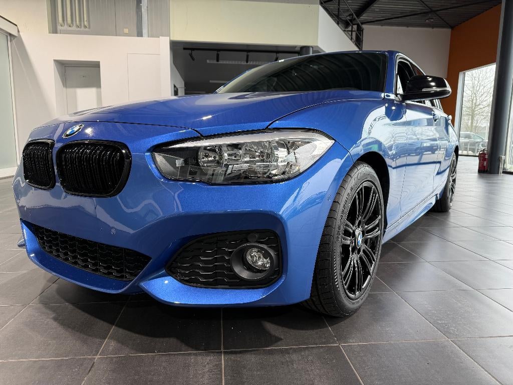 Bmw 118i / M Pack Shadow Line / NAVI/PDC/ 12 M Garantie, Auto's, 100 kW, Blauw, Alcantara, 5 deurs