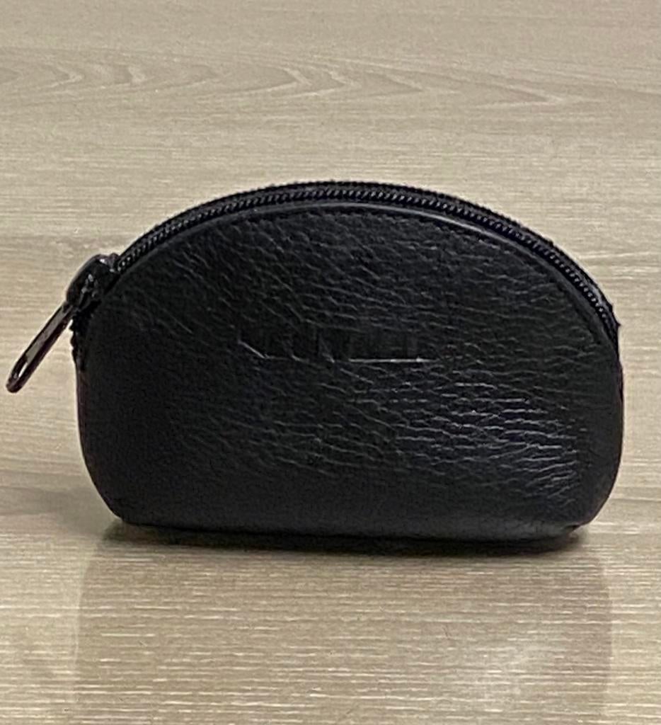 NEUVILLE leren portemonnee, prijs: 10€, Handtassen en Accessoires, Ophalen of Verzenden, Zo goed als nieuw, Zwart, Leder