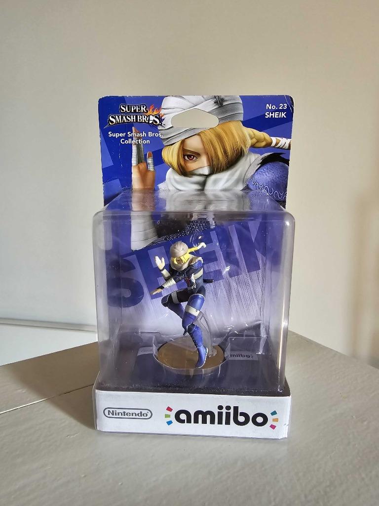Amiibo Sheik No. 23 - Super Smash Bros - New & Sealed, Ophalen of Verzenden, Nieuw