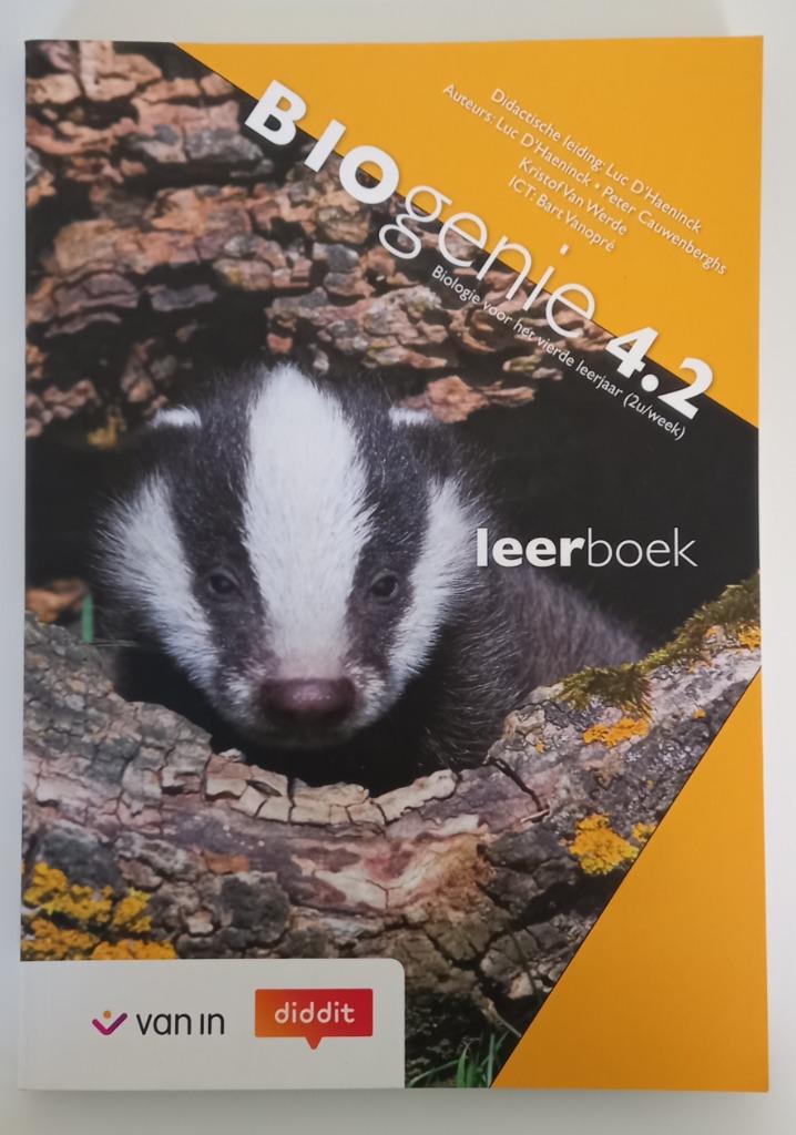 BIOgenie 4.2 Leerboek, Neuf, Biologie, Secondaire, Enlèvement
