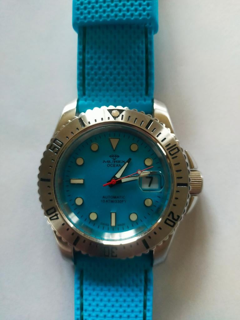 Horloge MUREX automatisch SWISS MADE, Overige merken, Staal, Polshorloge, Overige materialen