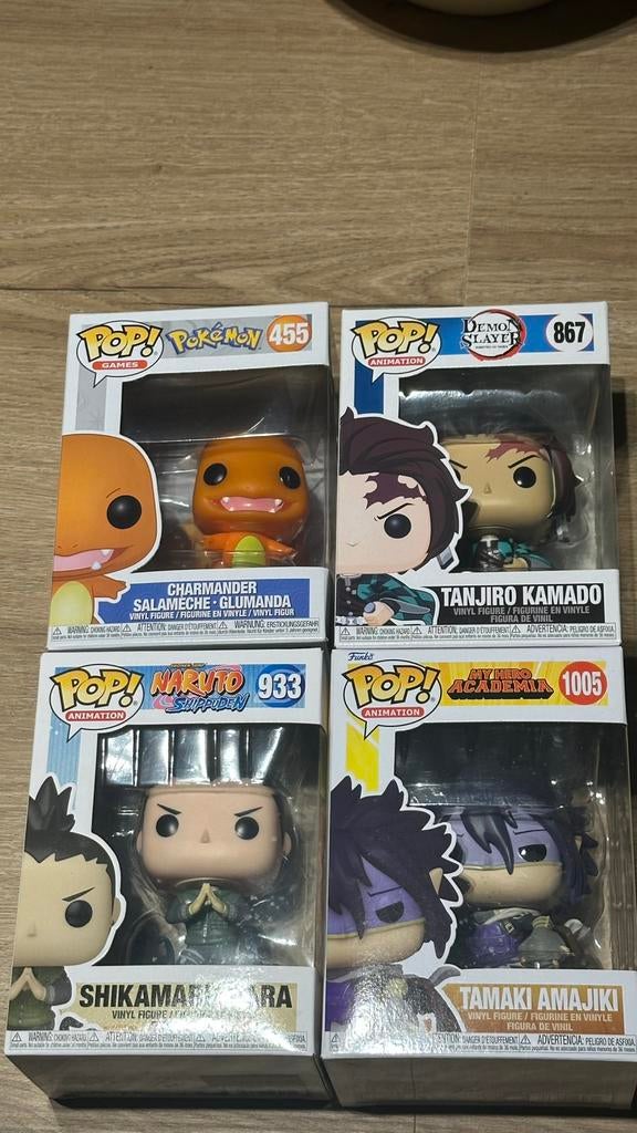 Funko Pop Anime & Pokémon – Met dozen, Enlèvement ou Envoi, Neuf