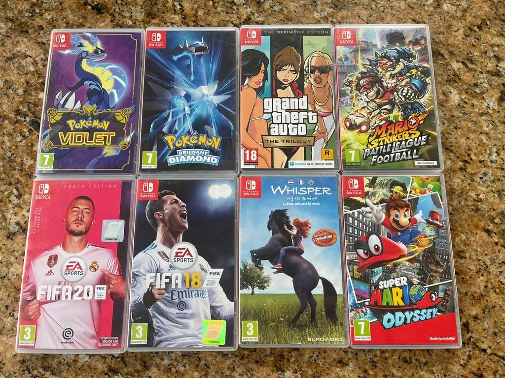Nintendo switch games, Games en Spelcomputers, Games | Nintendo Switch, Ophalen of Verzenden, Gebruikt